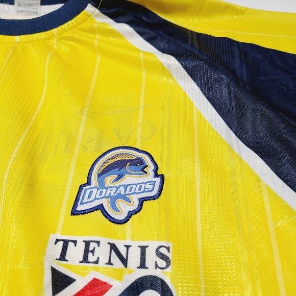 Dorados de Sinaloa Soccer Jersey Men's L/XL 90's Mexican Futbol - Picture 5 of 9